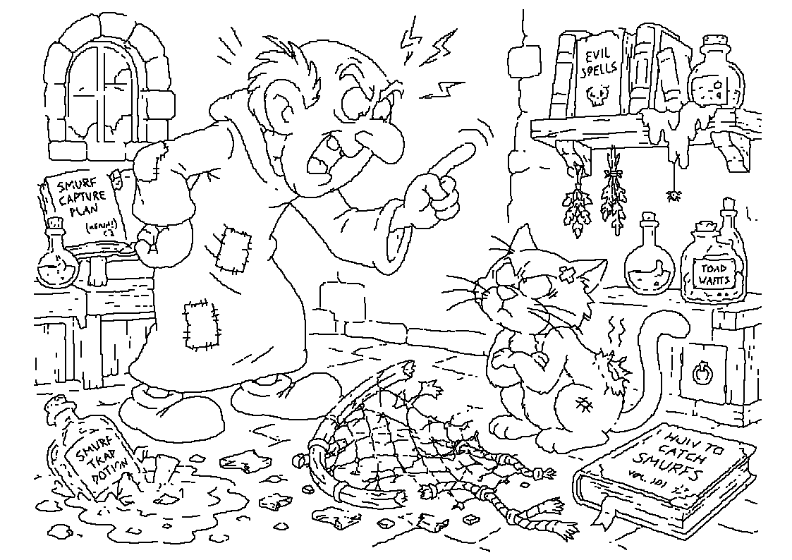 Gargamel in Azrael